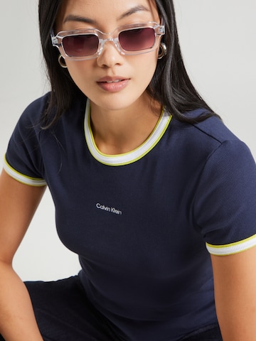 Calvin Klein Jeans Paita värissä sininen