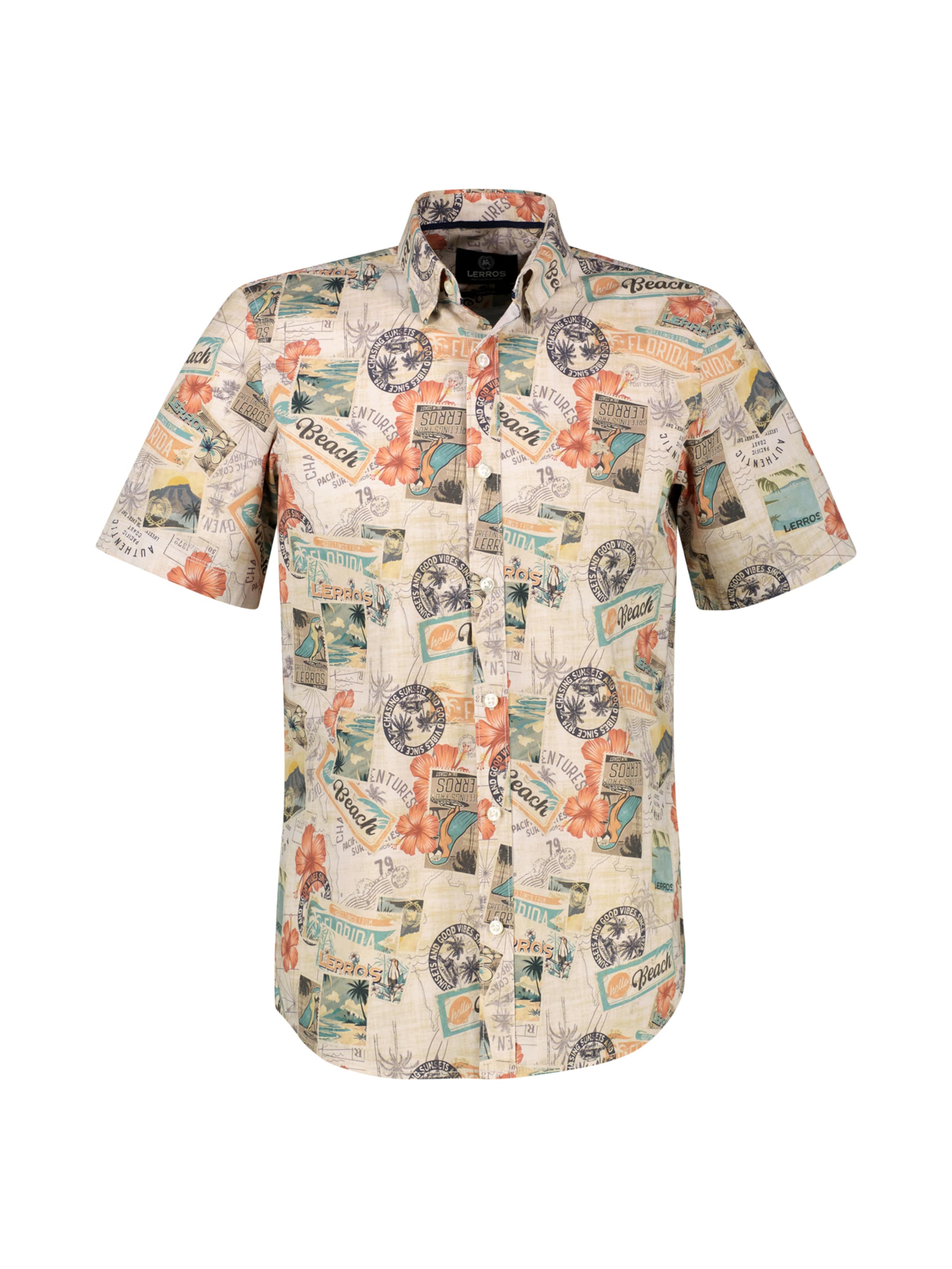 LERROS Regular fit Business shirt in Mixed colours: front
