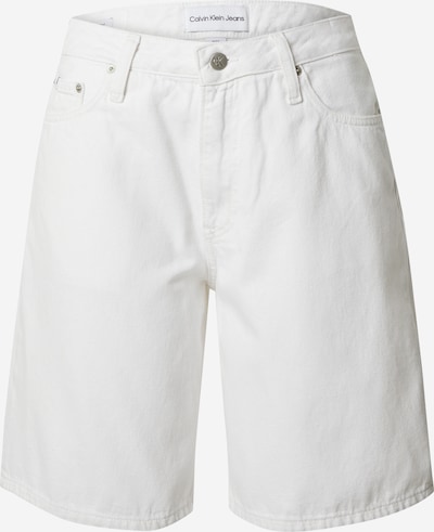 Calvin Klein Jeans Shorts in white denim, Produktansicht