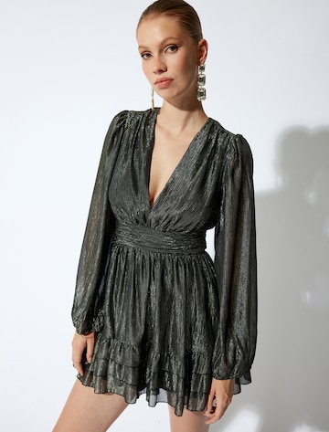 Koton Cocktail Dress in Black: front