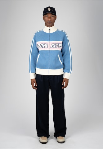 Prohibited Strickjacke 'Letterman' in Blau