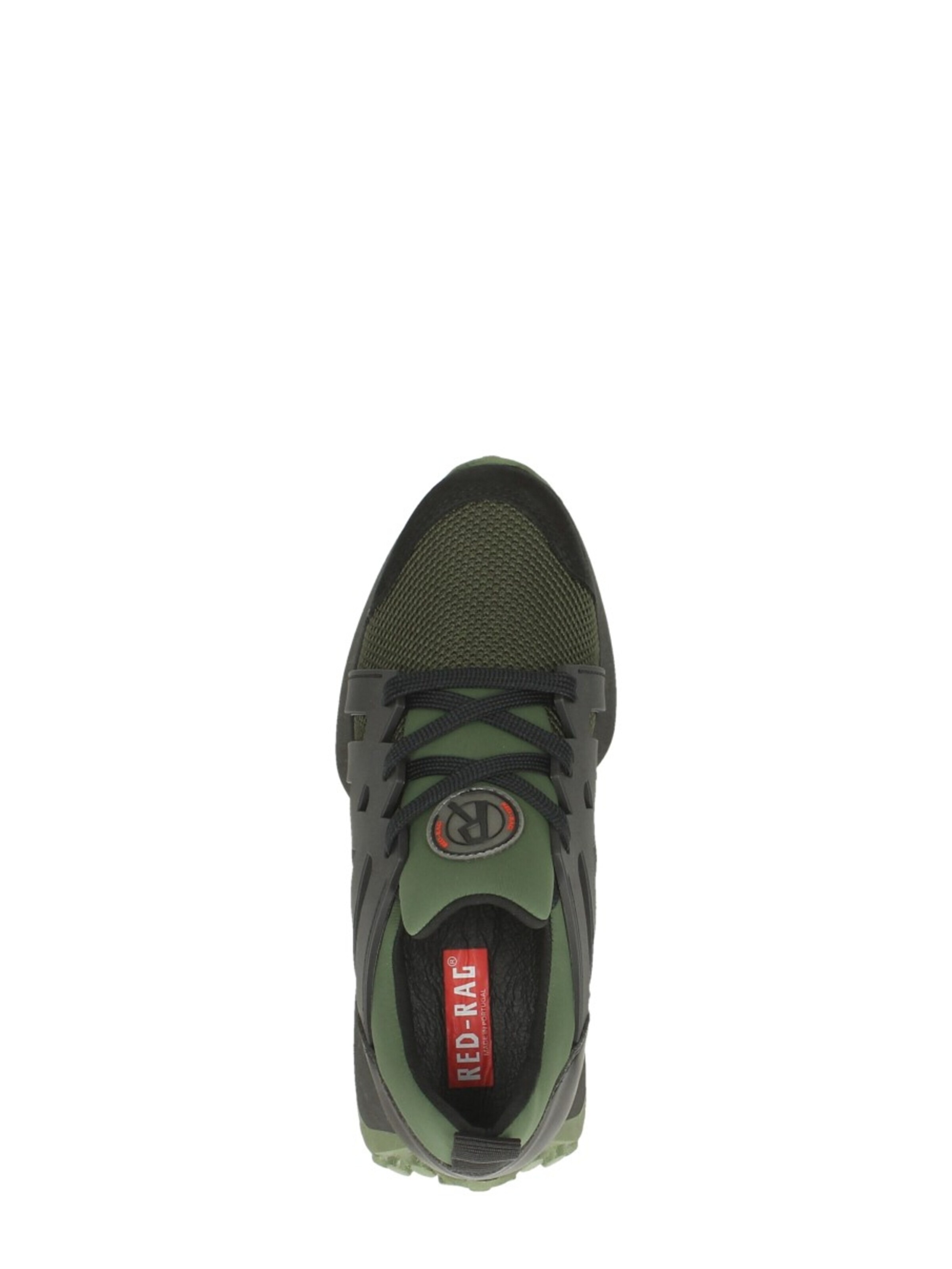 Red-Rag Sneakers 'Sneakers Laag' in Green