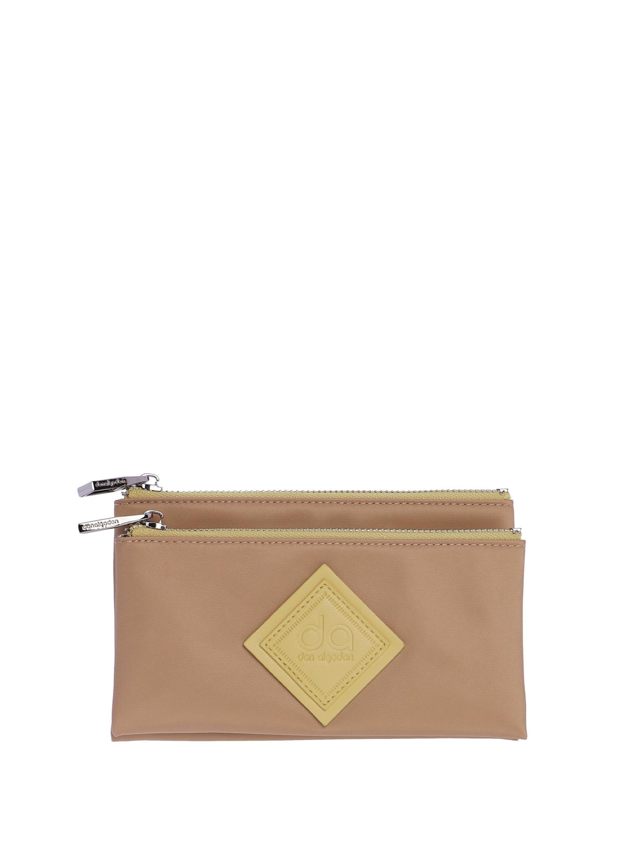 Don Algodon - Cartera en beige: frente