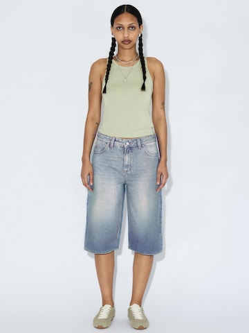 Dr. Denim Baggy Jeans 'Bree Shorts' in Blauw