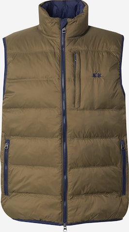 Gilet La Martina en vert : devant