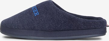 TOMMY HILFIGER Slippers in Blue: front