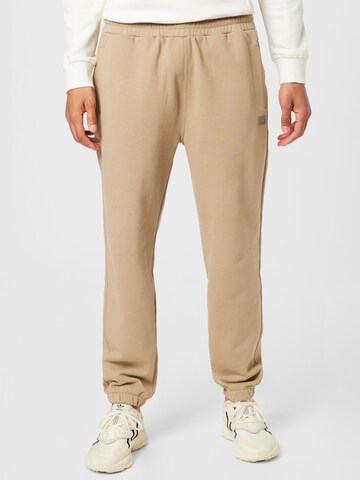 Lee Tapered Pants in Beige: front