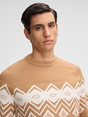 STRELLSON Sweater 'Tito' in Beige