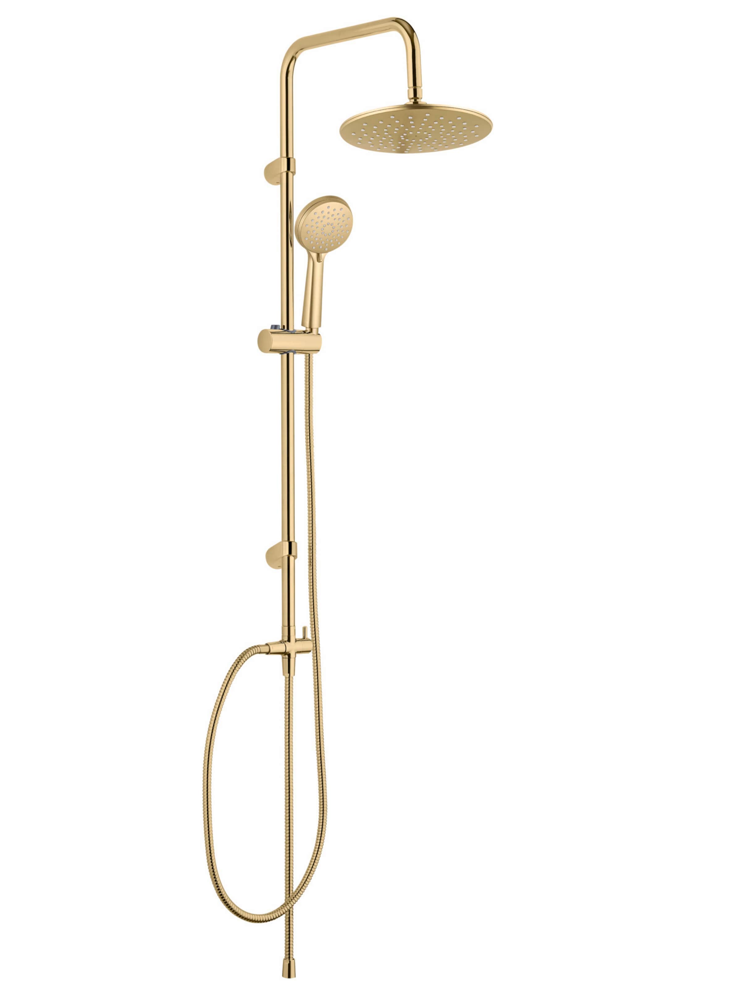 Wenko Duschsystem 'Young Line' in Gold: Vorderseite