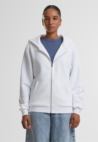 Urban Classics Sweatjacka i vit: framsida
