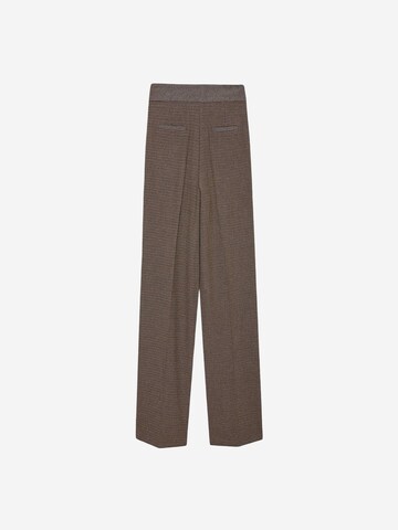 Wide leg Pantaloni di Dilvin in marrone