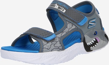 Calzatura aperta 'CREATURE-SPLASH' di SKECHERS in grigio: frontale