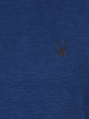 Spyder Functioneel shirt in Blauw