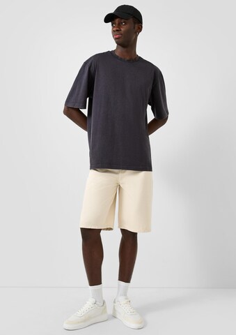 QS T-Shirt in Schwarz