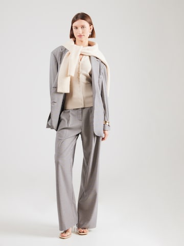 MSCH COPENHAGEN Knitted Vest 'Isabis' in Beige