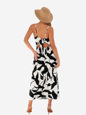 Cupshe Beach Dress in Black