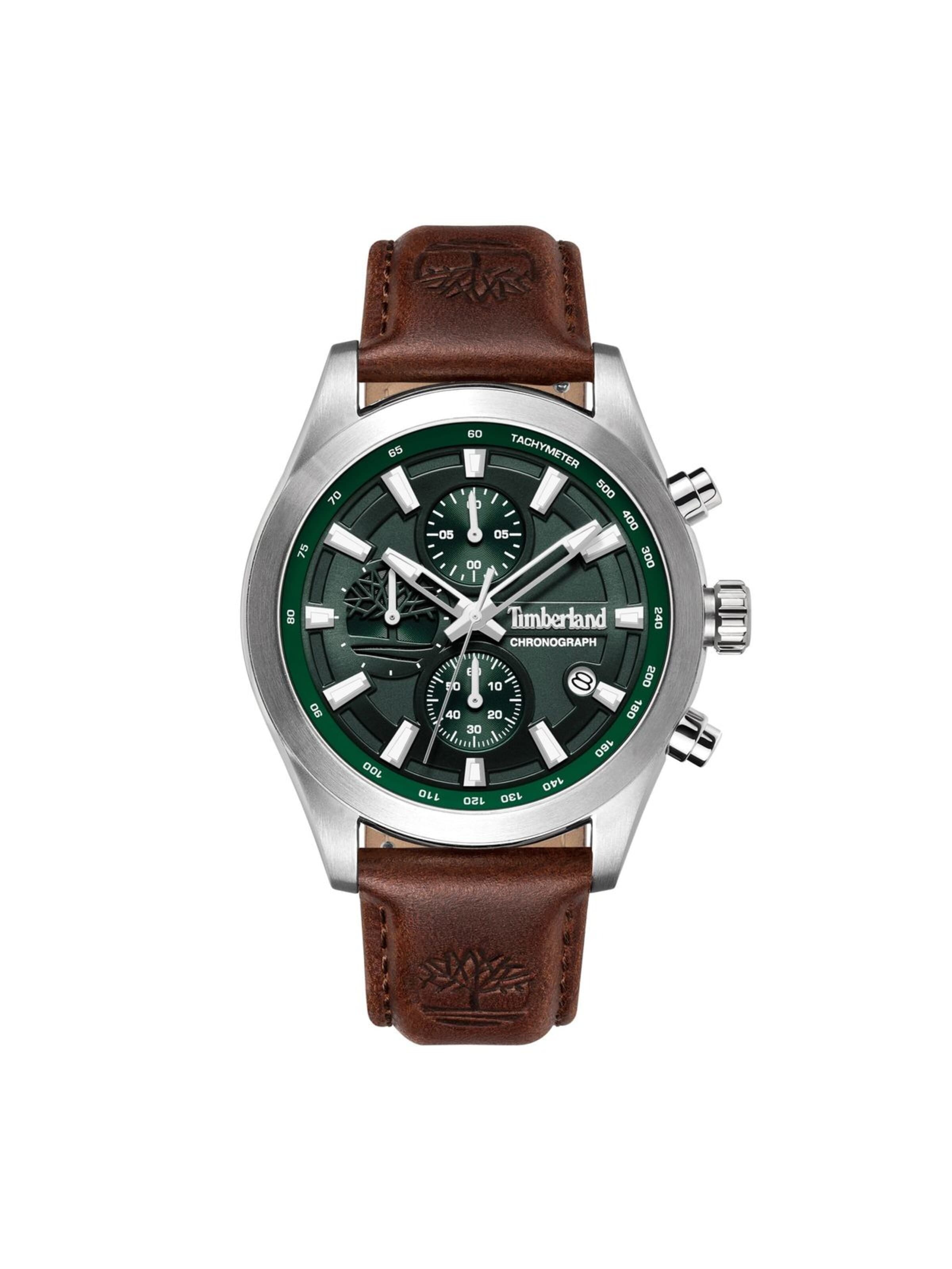 Montre à affichage analogique TIMBERLAND en vert : devant