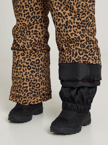 PROTEST Regular Sports trousers 'PRTTUVA TD 23' in Brown