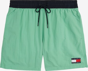 TOMMY HILFIGER Swimming shorts in Green: front