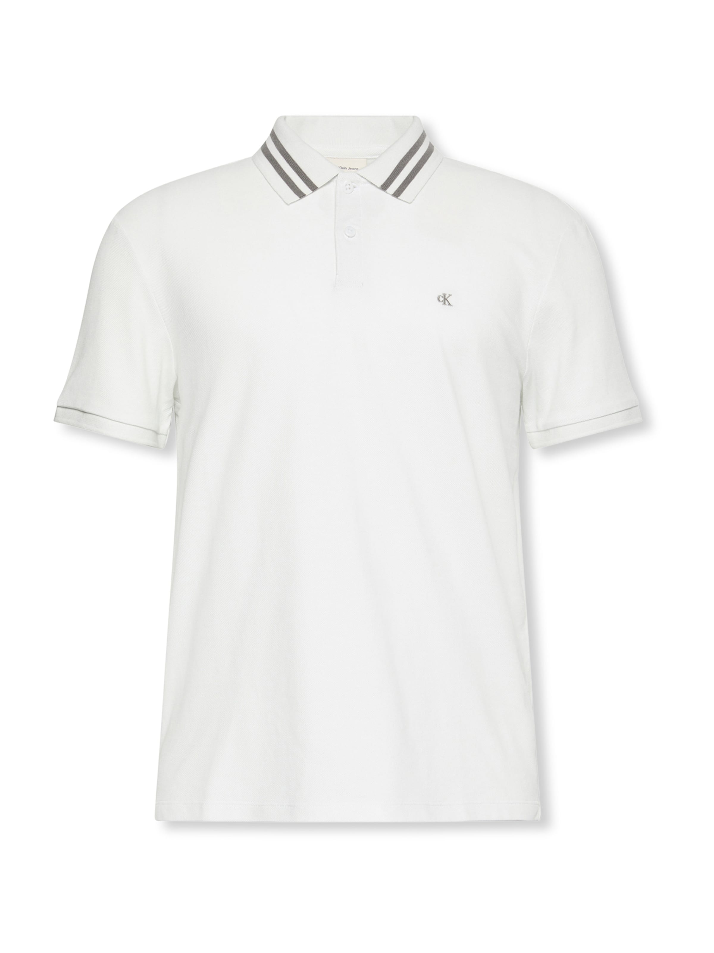 T-Shirt Calvin Klein Jeans en blanc : devant