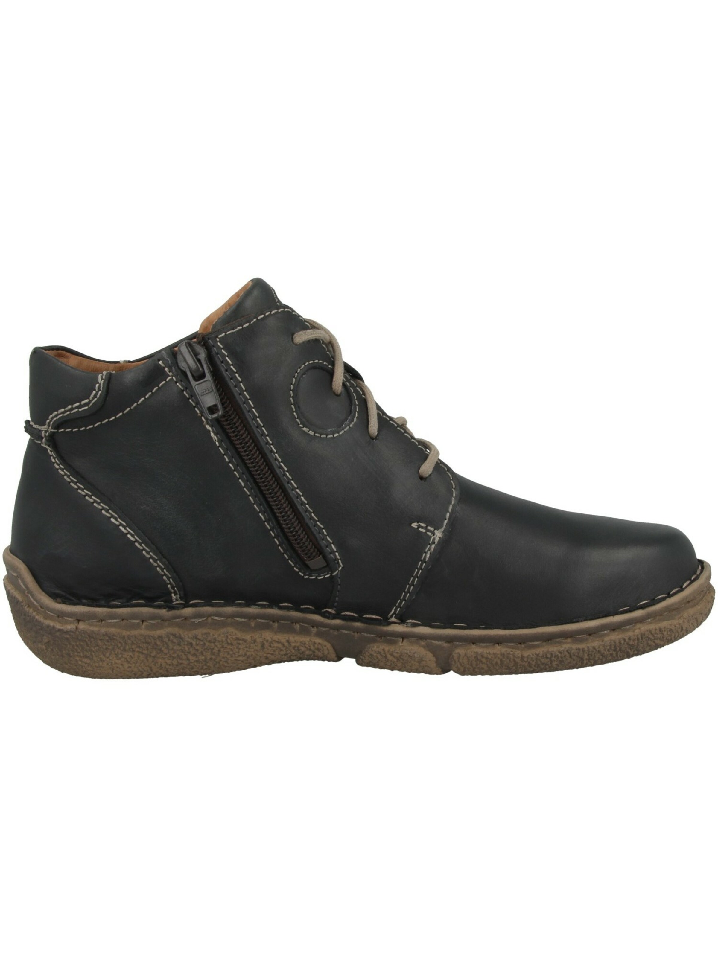 JOSEF SEIBEL Schnürstiefelette 'Neele' in Grau