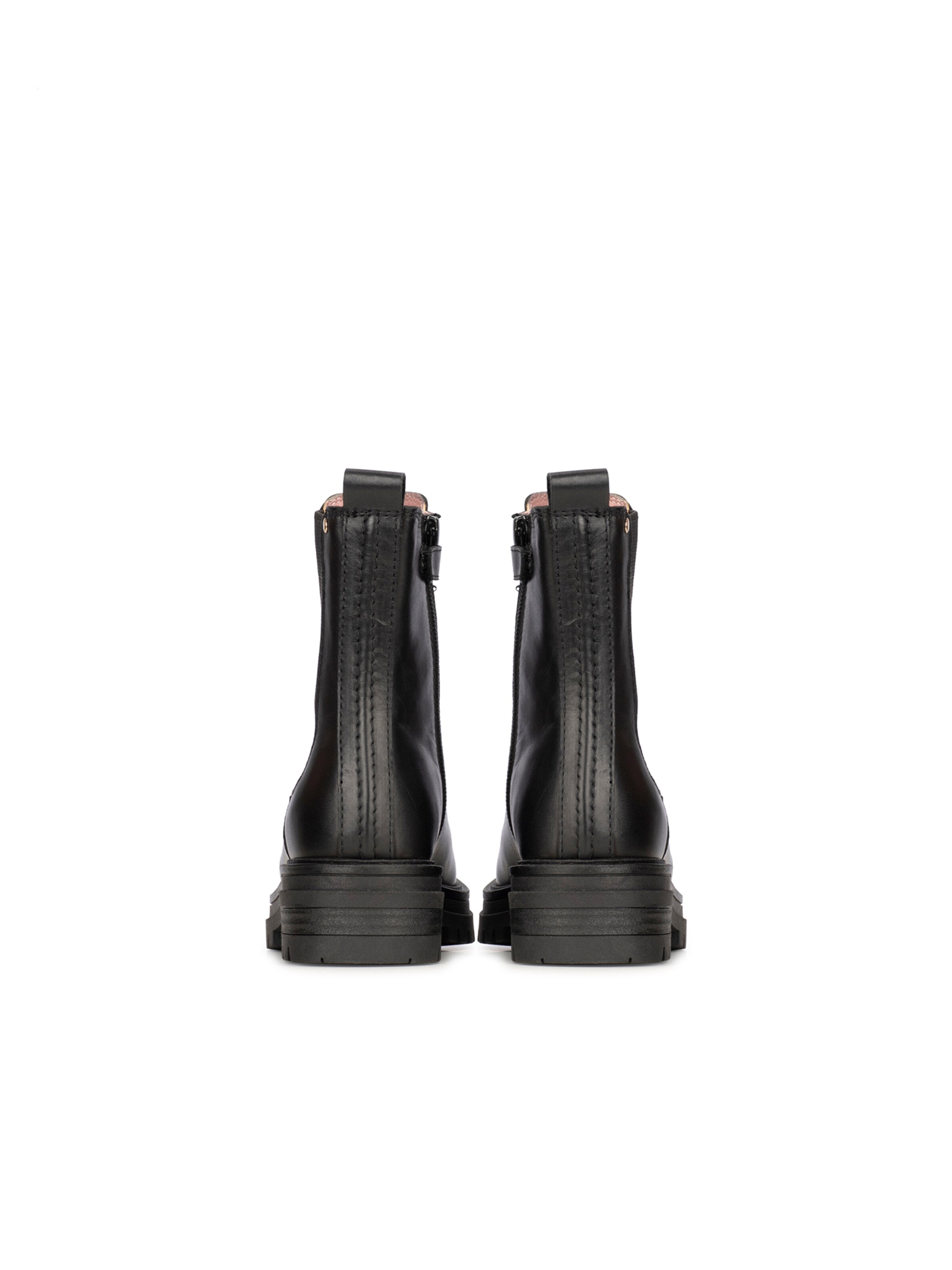 PS Poelman Boots 'Monk' in Black
