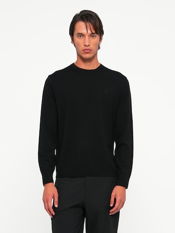 Calvin Klein - Jersey en negro: frente