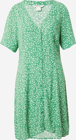 Monki Μπλουζοφόρεμα σε πράσινο: μπροστά