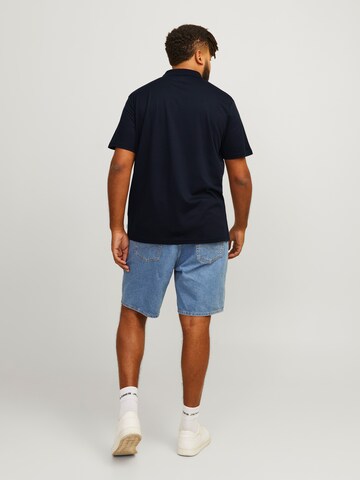 Jack & Jones Plus Koszulka 'JPRCCRODNEY' w kolorze niebieski