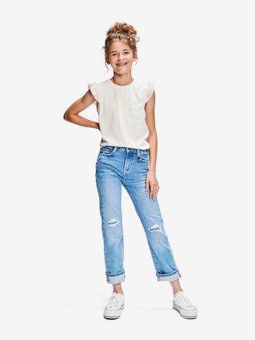 Retour Jeans Koszulka 'Ilana' w kolorze biały: przód