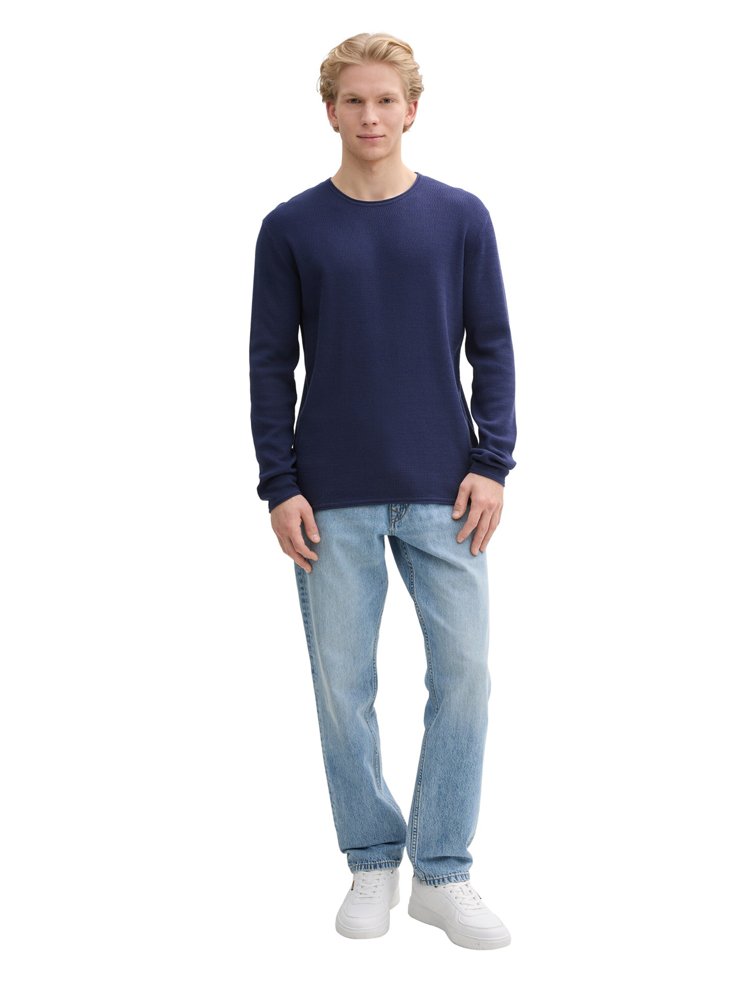 Pull-over TOM TAILOR DENIM en bleu