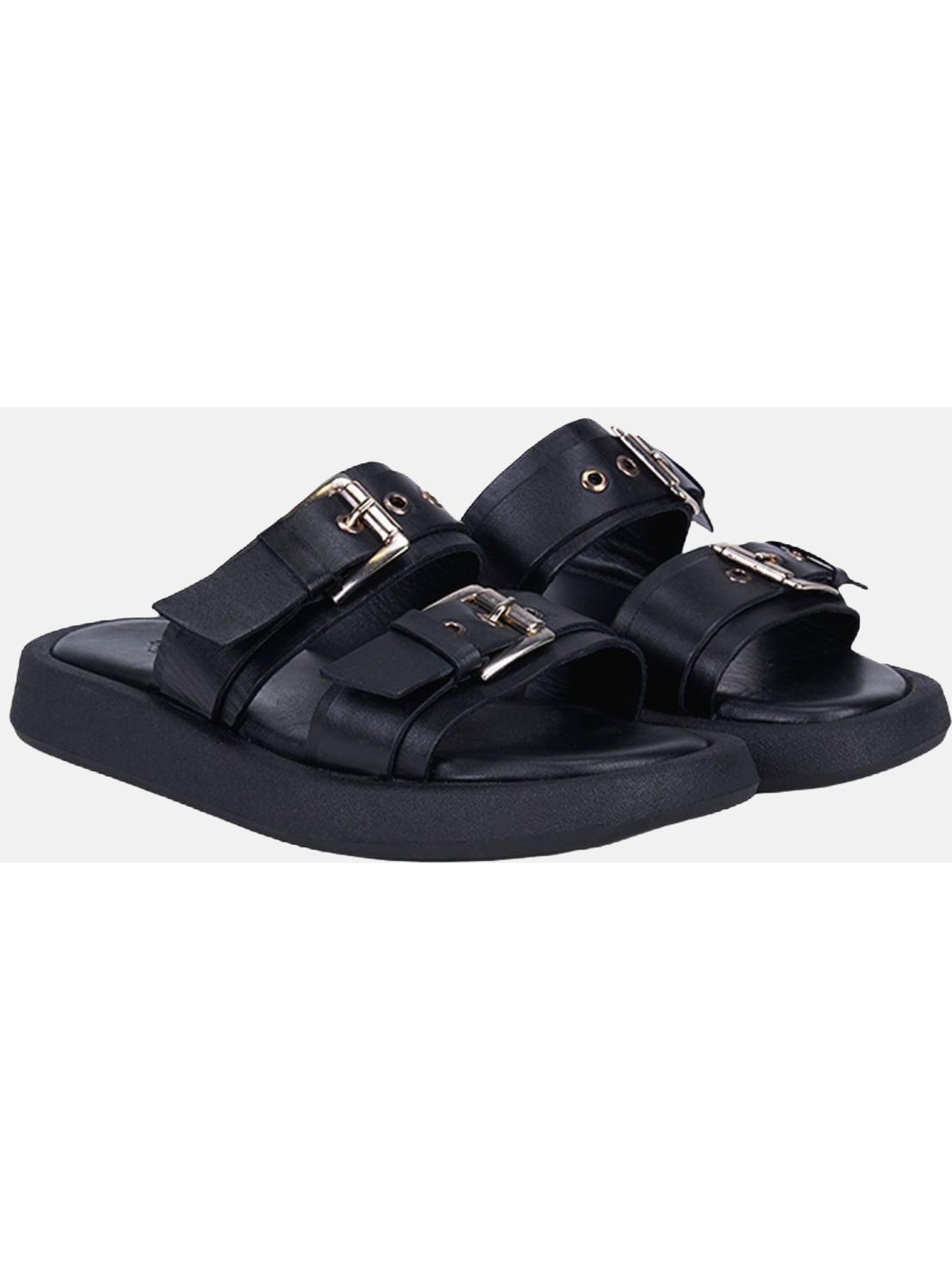 Desa Slippers in Black