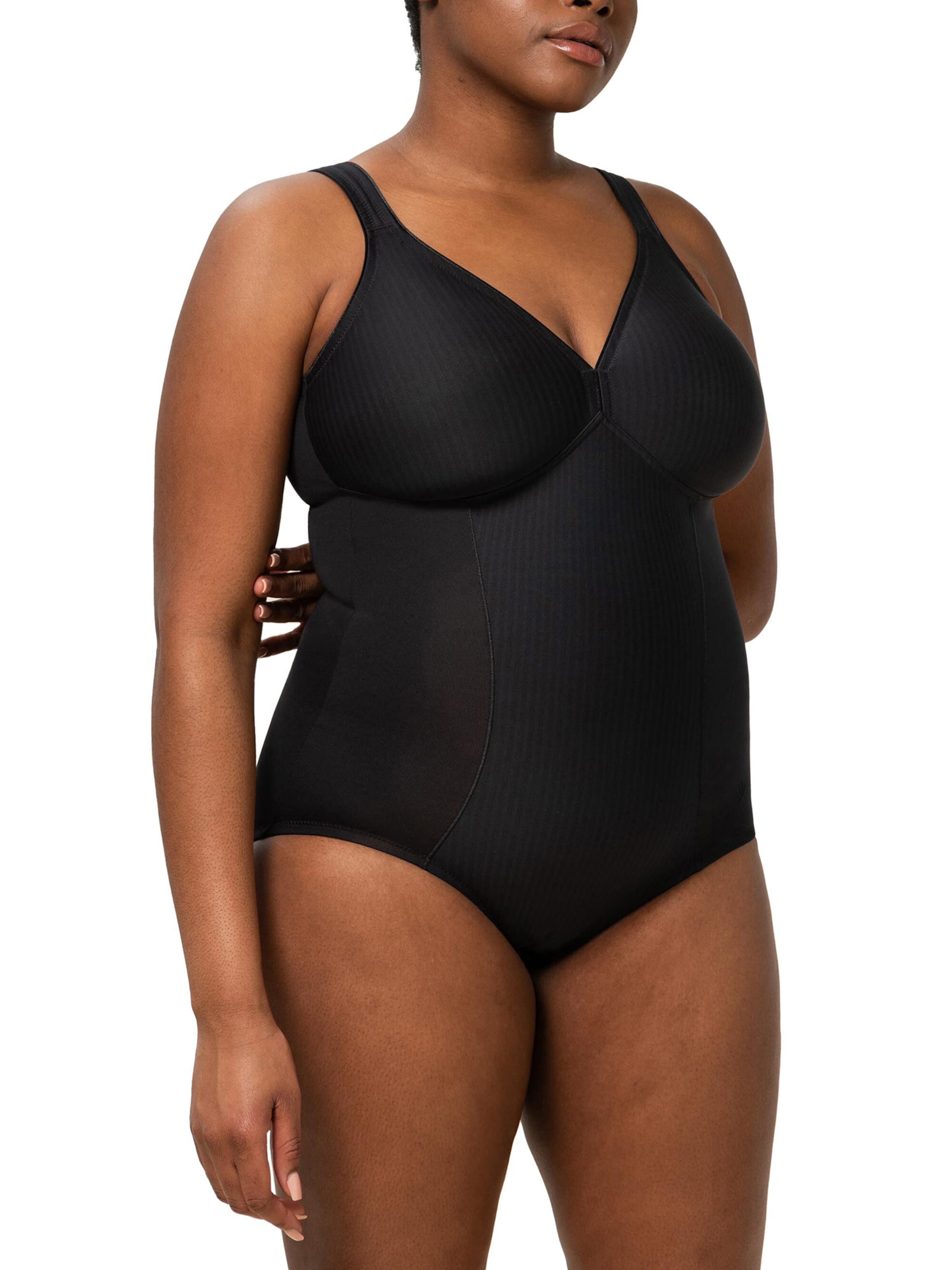 TRIUMPH Body ' Modern Soft+Cotton ' in Zwart: voorkant