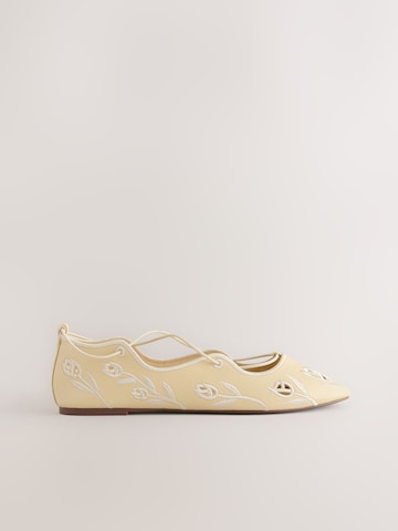 Next Ballerina 'Forever Comfort®' in Yellow