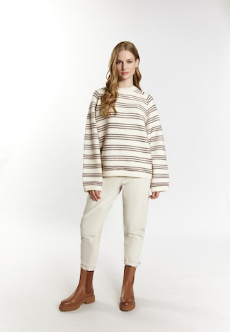 DreiMaster Vintage Sweater 'Altiplano' in White