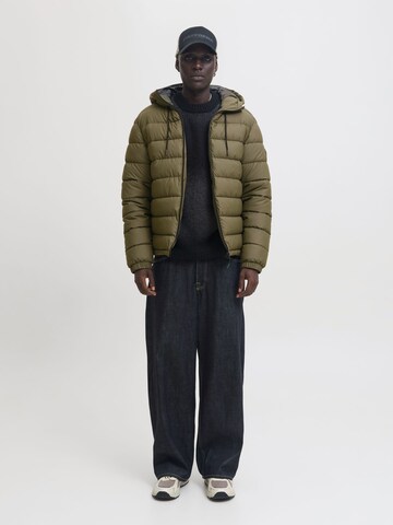 JACK & JONES Winter jacket in Green