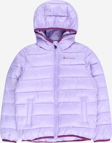 Champion Authentic Athletic Apparel Between-Season Jacket 'Legacy' in Purple: front