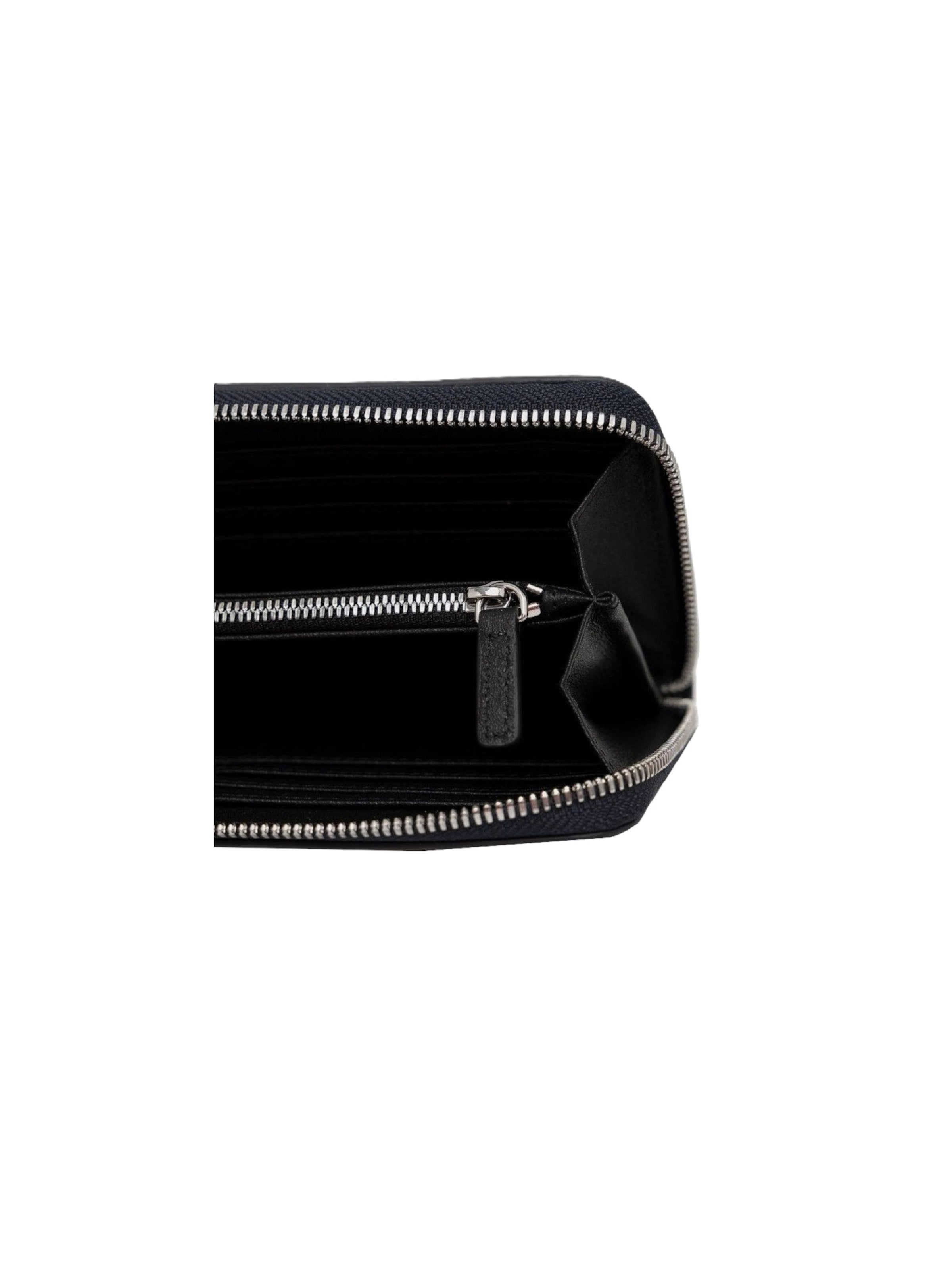 Portamonete 'Y3H168' di Emporio Armani in nero