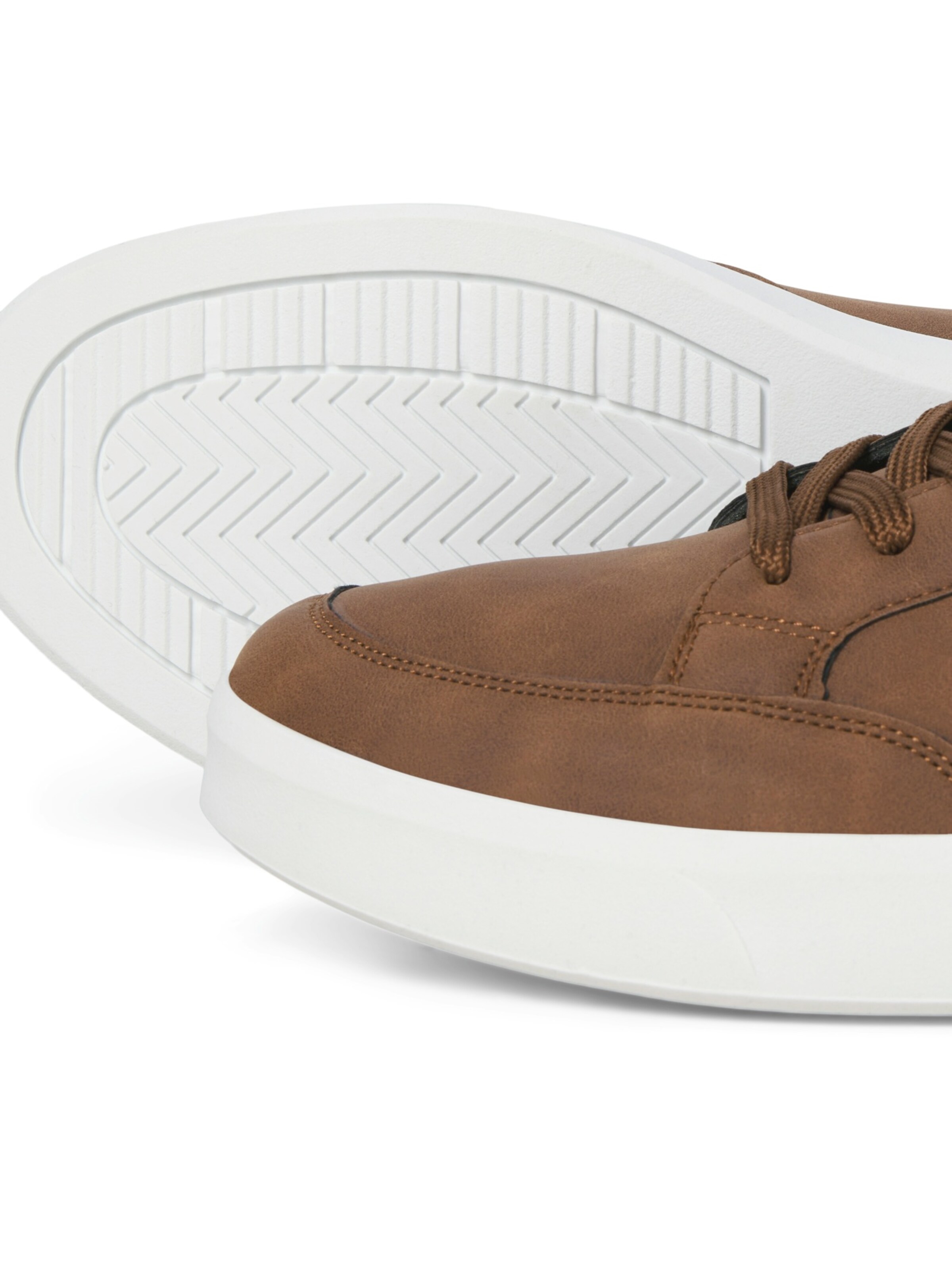 JACK & JONES Tenisky 'JFWJOHNSON' – hnědá