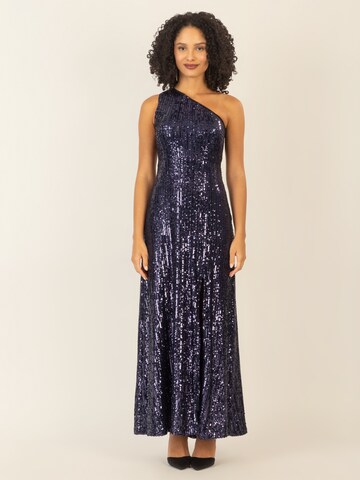 APART Evening Dress in Blue: front