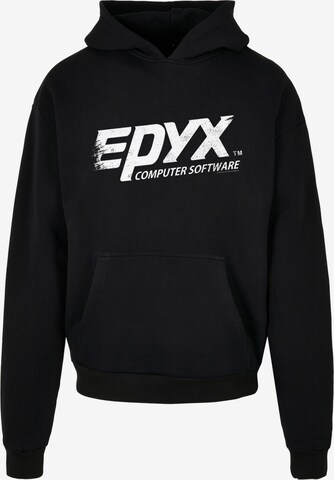 Sweat-shirt F4NT4STIC en noir : devant