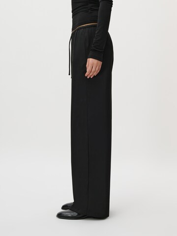 LeGer by Lena Gercke Zvonové kalhoty Kalhoty 'Tenea Tall' – černá