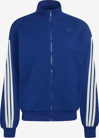 ADIDAS SPORTSWEAR Sportsweatjacka i blå: framsida