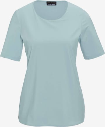 T-shirt Goldner en bleu : devant