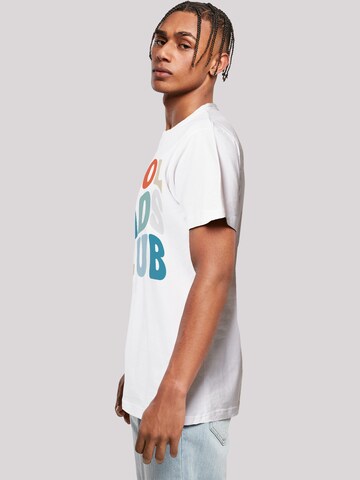 T-Shirt 'Cool Dads Club' F4NT4STIC en blanc