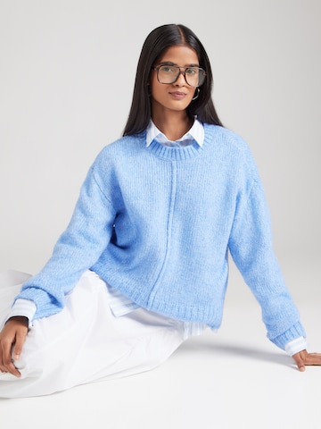 JDY Свитер 'JDYMALONE' в Синий: спереди