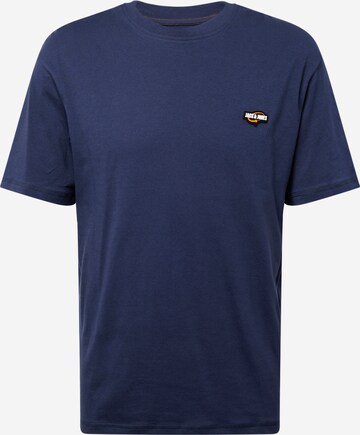 T-Shirt 'BLACK' JACK & JONES en bleu : devant