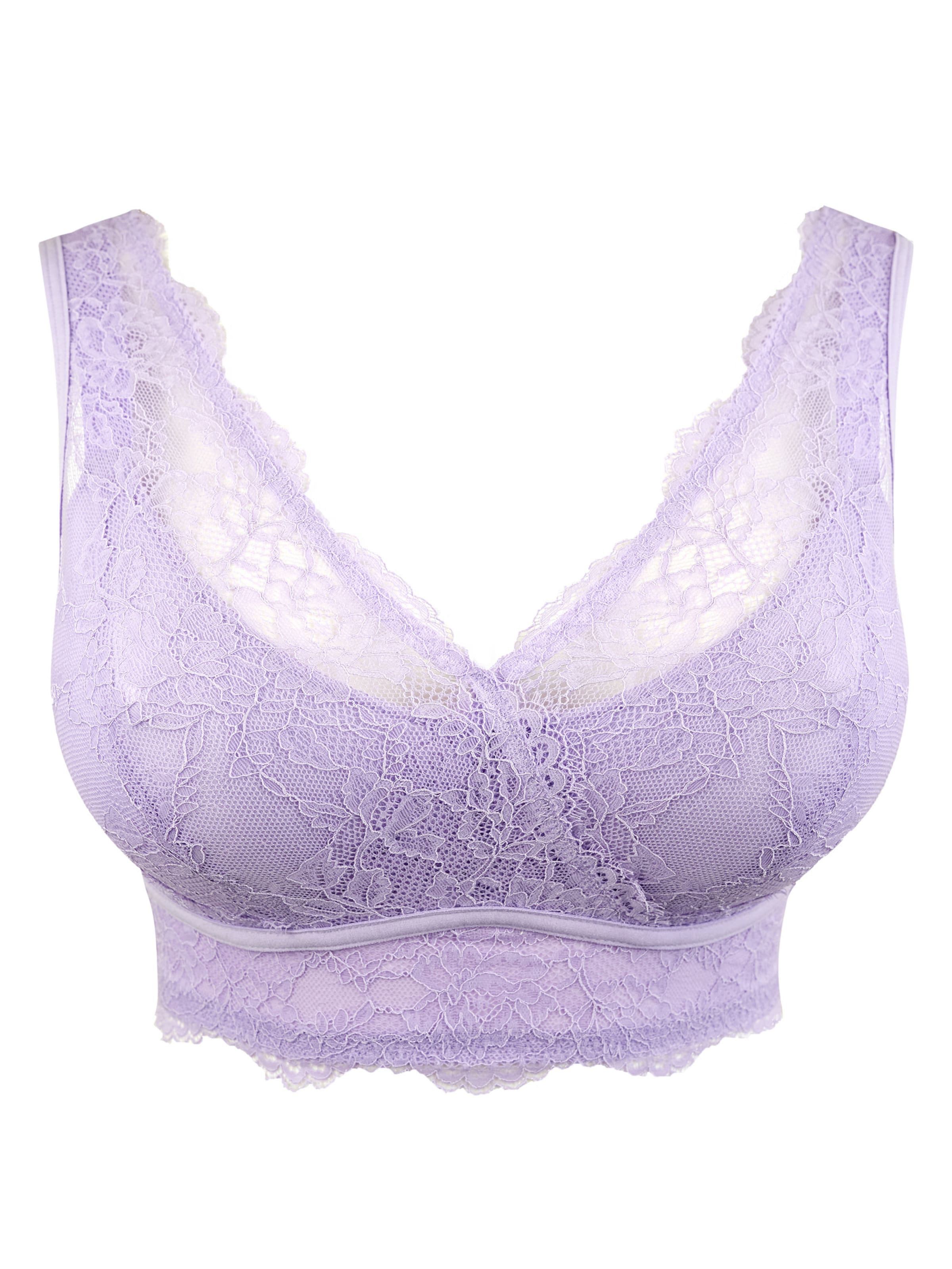 SugarShape Bustier BH 'Emilia' in Lila: voorkant