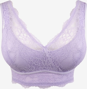 SugarShape Bra 'Emilia' in Purple: front