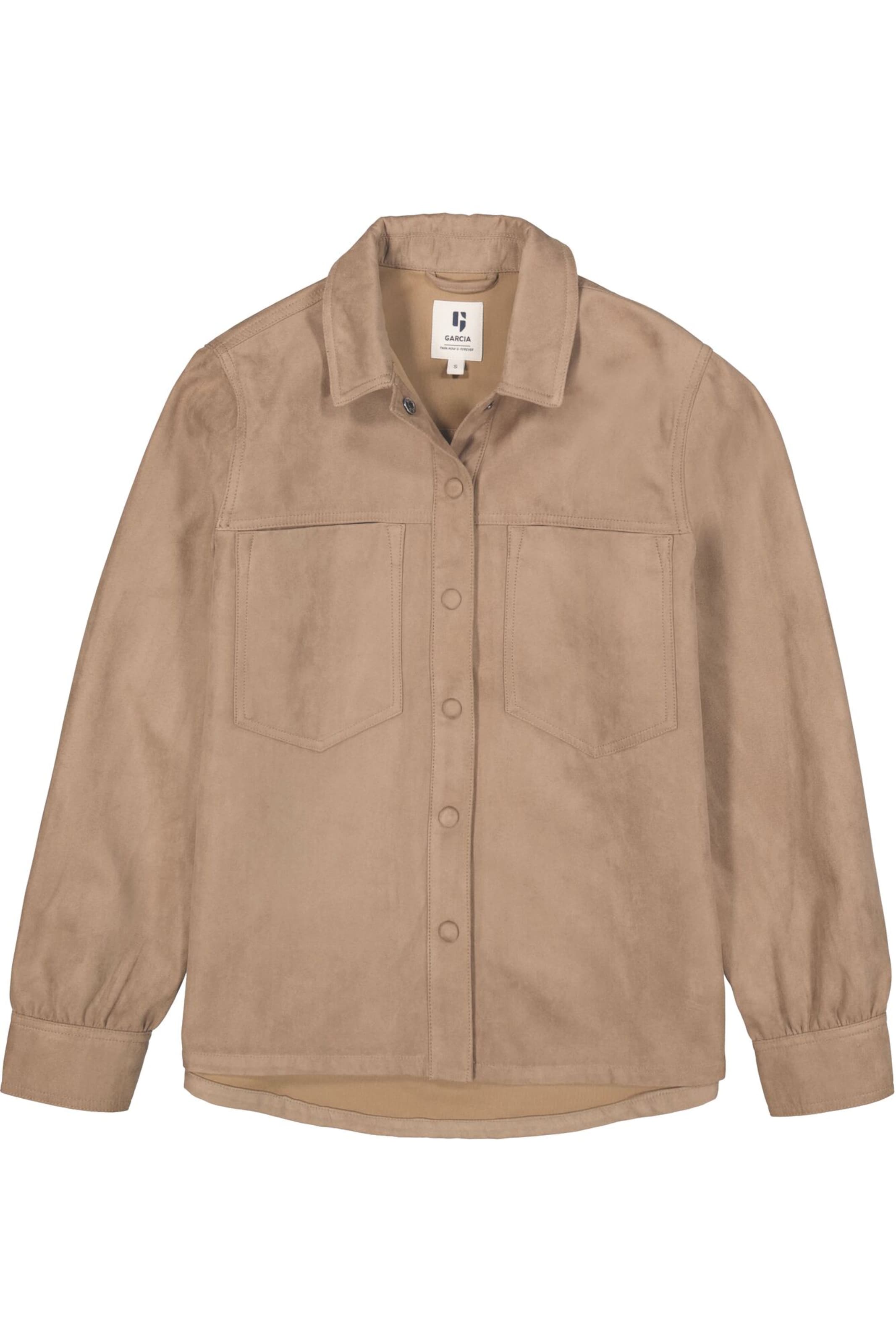 GARCIA Veste mi-saison en noisette, Vue avec produit